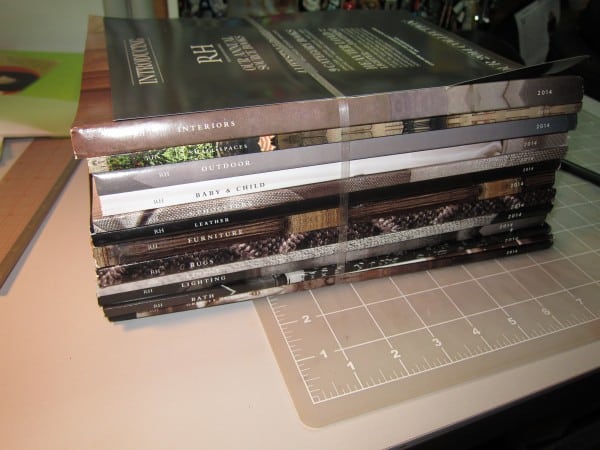 Restoration Hardware 17-pound catalog series