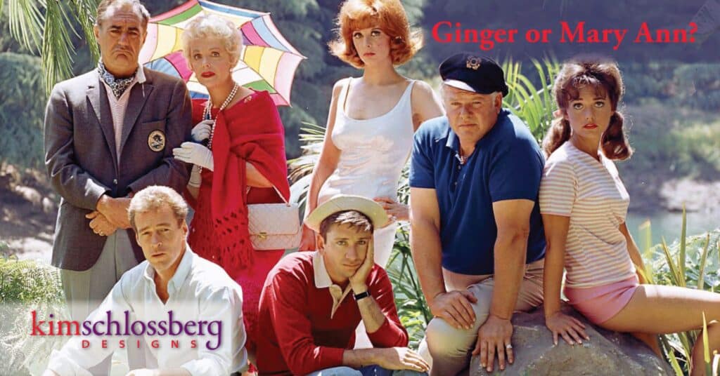 Ginger or Mary Ann? Customer personas by Kim Schlossberg Designs