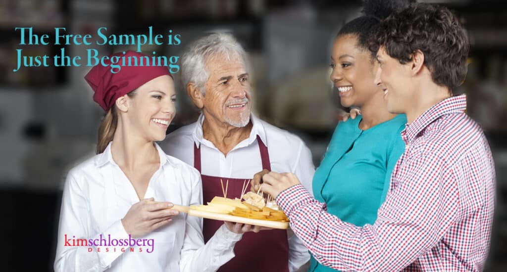 Don’t let your samples become lost opportunities by Kim Schlossberg Designs